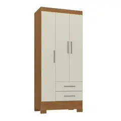 MOBILFRANK - Clóset 3 Puertas 2 Cajones 2 Colores