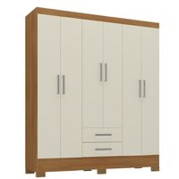 Clóset 6 Puertas 2 Cajones 2 Colores