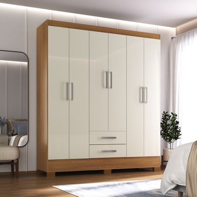 Imagen 2 del producto Clóset 6 Puertas 2 Cajones 2 Colores