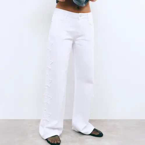BROWNIE - Pantalón Estrellas Parche Mujer