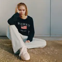 BROWNIE - Pantalón Rayas Mujer