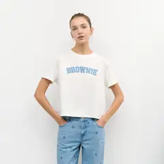 BROWNIE - Polera Parche Deni Mujer