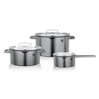 Batería De Cocina 6 Piezas Acero Inoxidable Serie 500