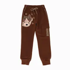 LIMONADA - PANTALON BUZO NINA BEIGE 02