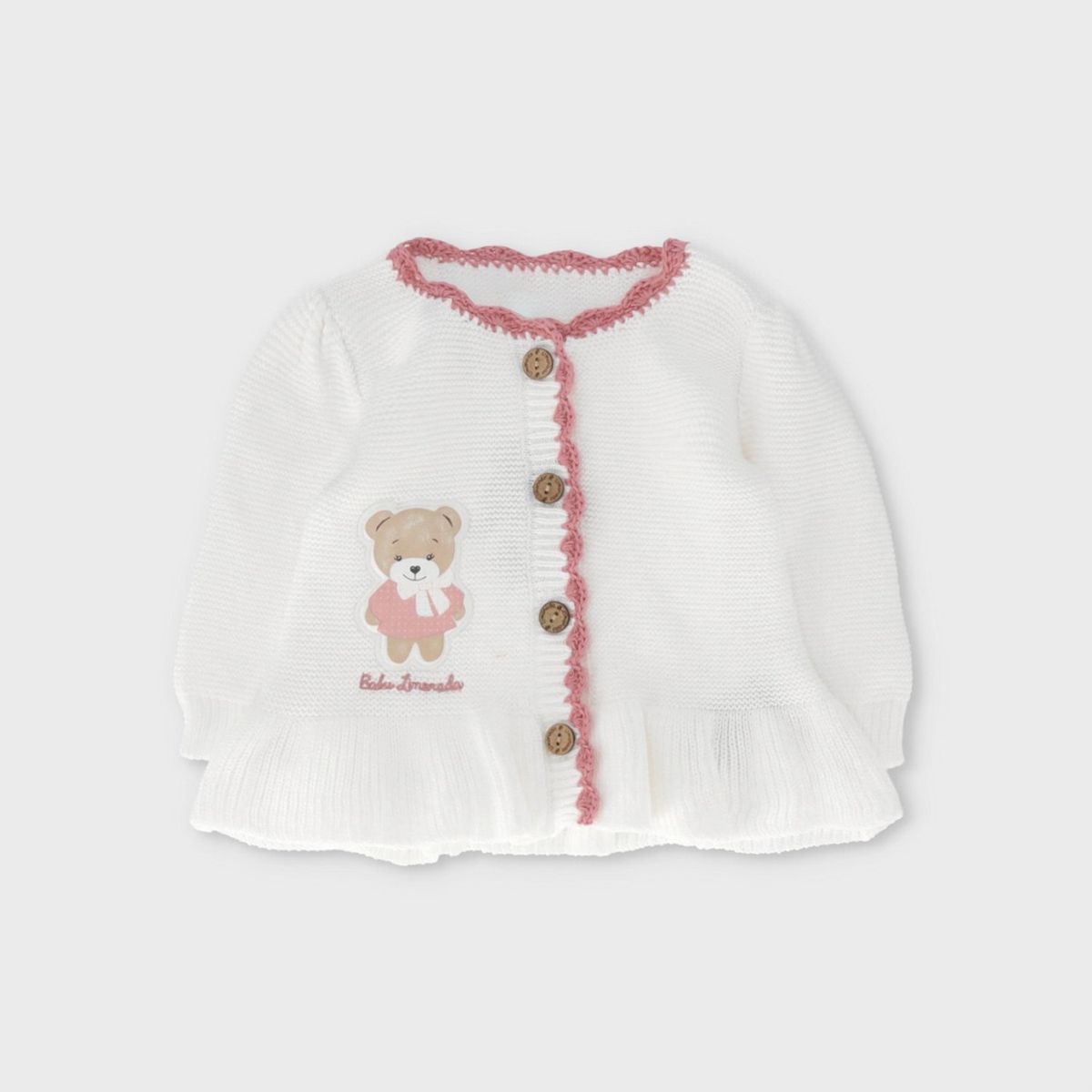 LIMONADA - Chaleco Bebé Niña Algodón Limonada