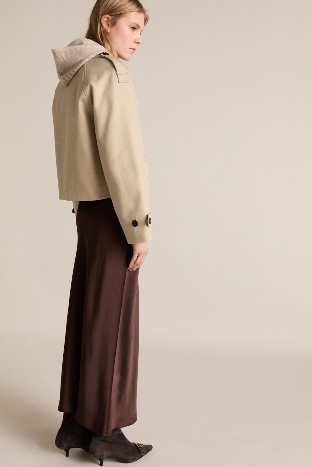 MANGO - Chaqueta Solapas Doble Botonadura Mujer Mango