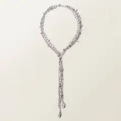 MANGO - Collar Cadenas Múltiples Mujer