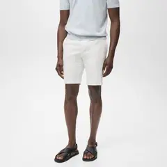 MANGO MAN - Bermuda Gracia Algodón Slim Fit Hombre