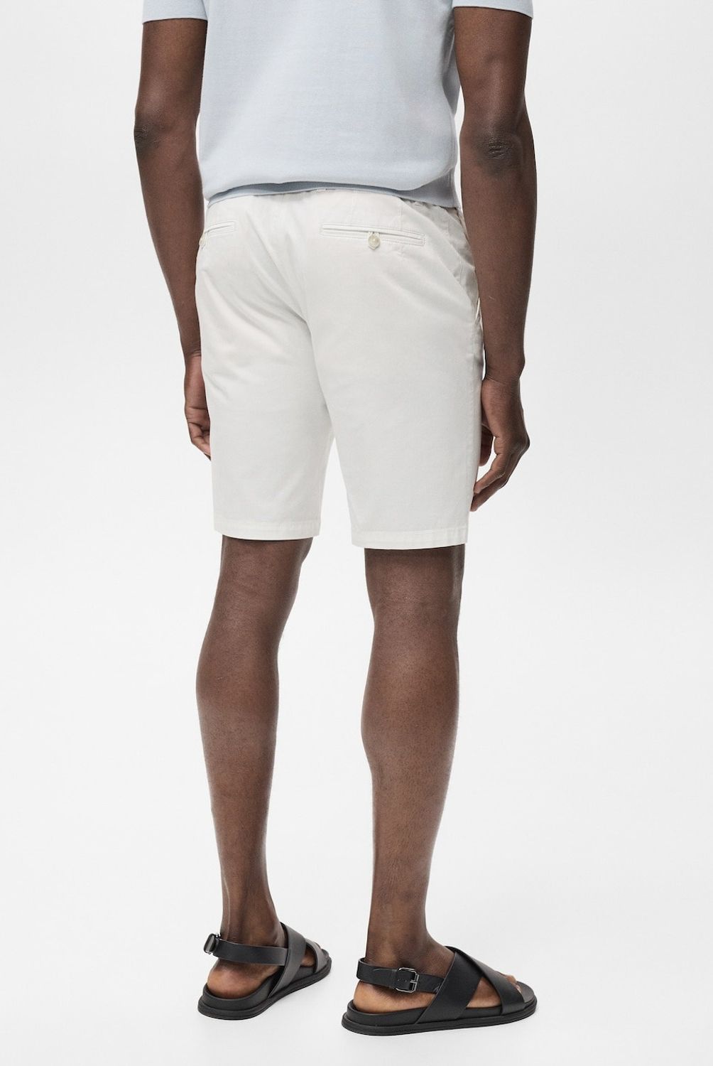 MANGO MAN - Bermuda Gracia Algodón Slim Fit Hombre Mango Man