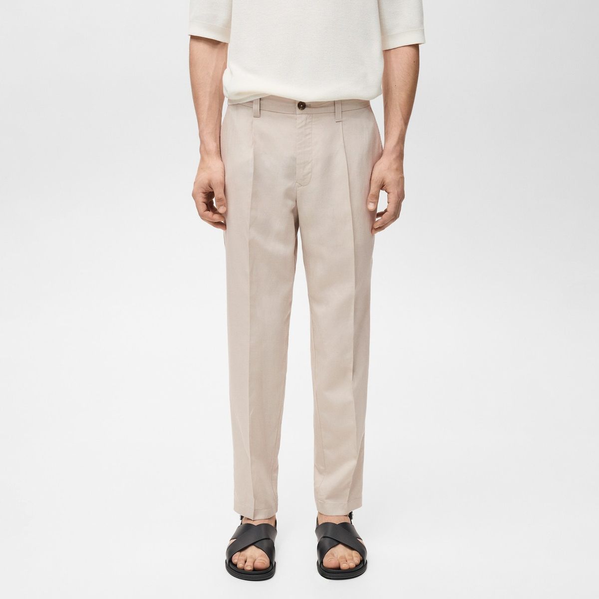 MANGO MAN - Pantalon Delave Slim Fit Hombre Mango Man