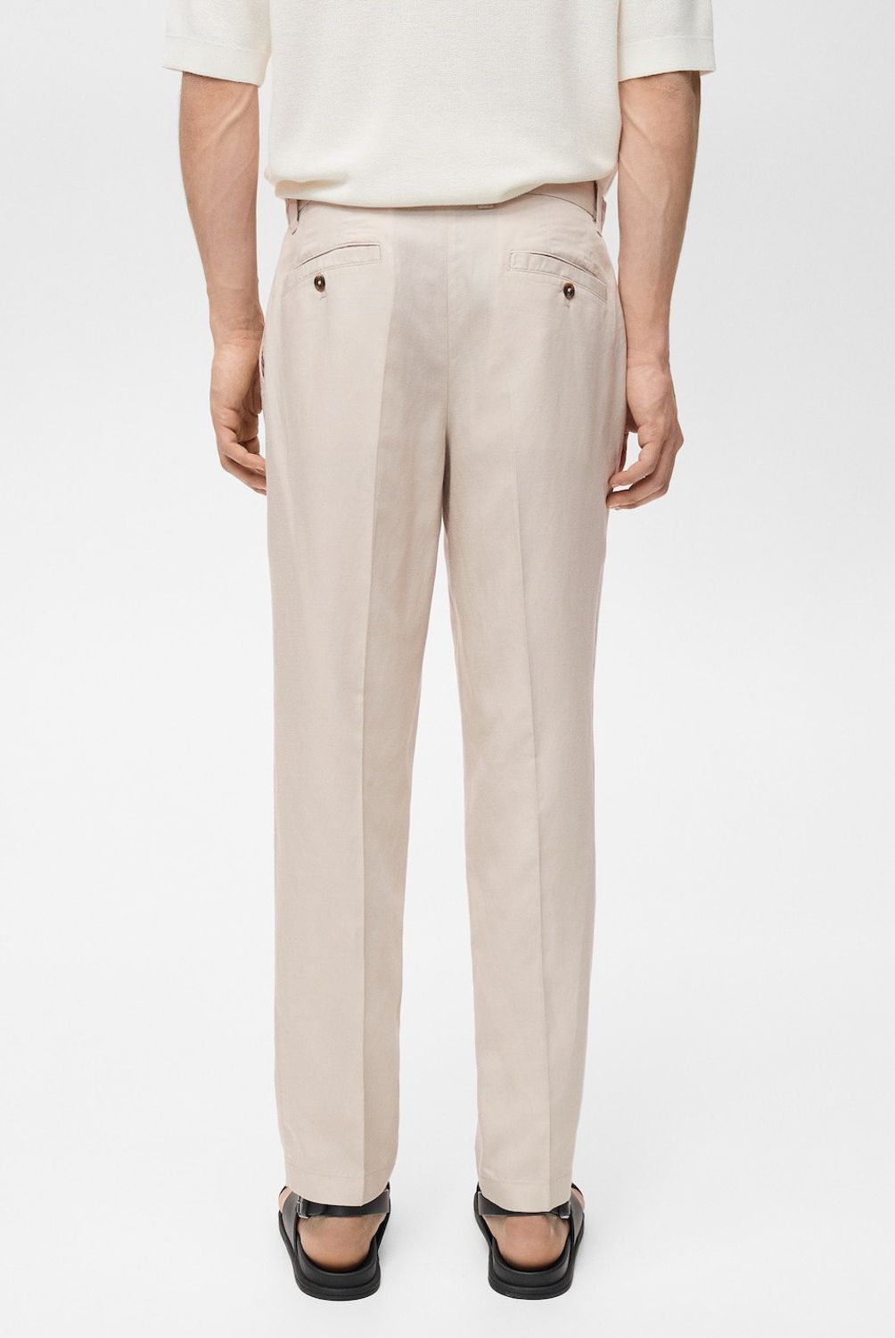 MANGO MAN - Pantalon Delave Slim Fit Hombre Mango Man