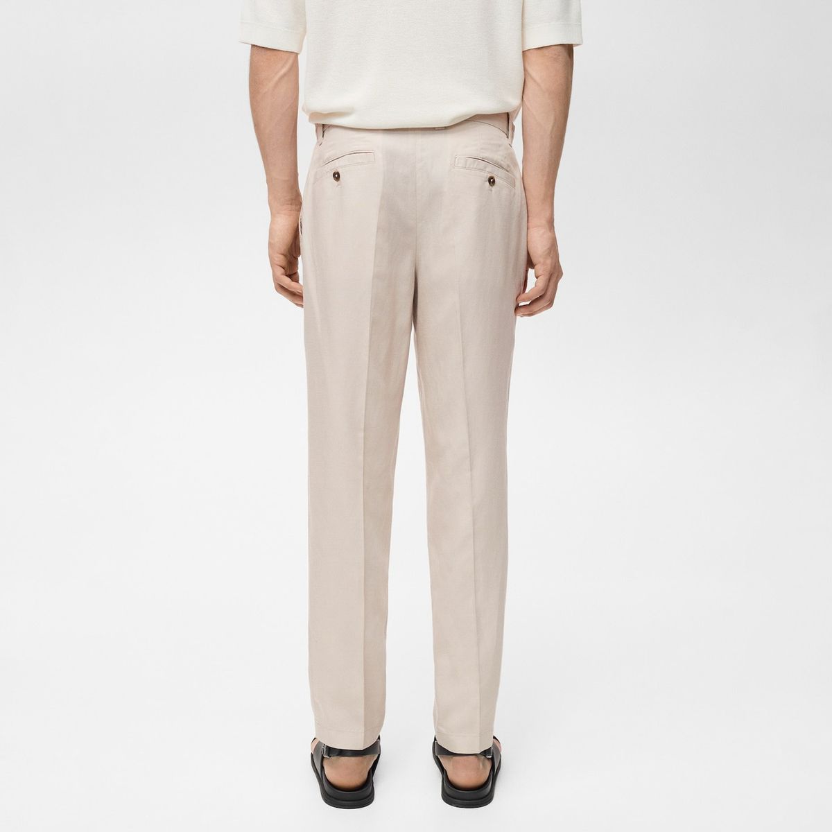 MANGO MAN - Pantalon Delave Slim Fit Hombre Mango Man