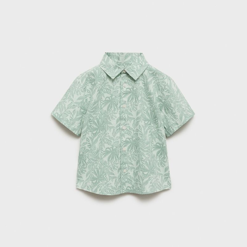MANGO KIDS - Camisa Estampado Floral Bebé Niño Mango Kids