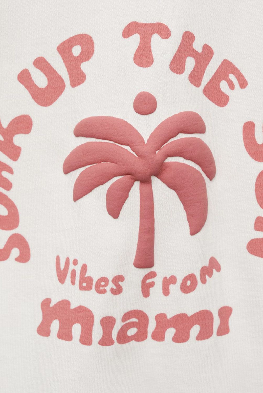 MANGO KIDS - Polera Estampado Relieve Bebé Niño Mango Kids