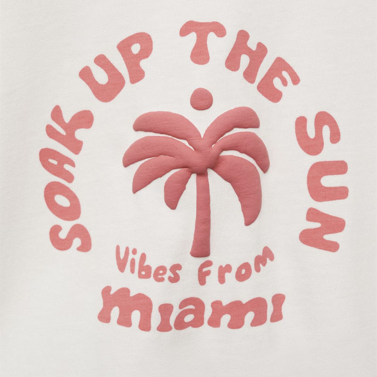 MANGO KIDS - Polera Estampado Relieve Bebé Niño Mango Kids