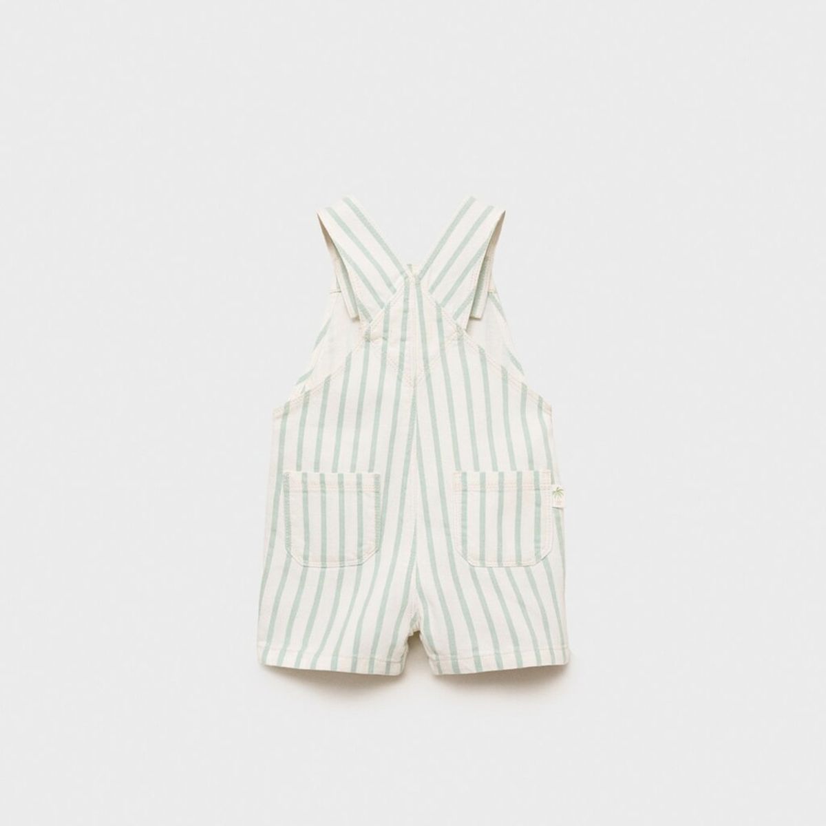 MANGO KIDS - Jardinera Vaquero Rayas Bebé Niño Mango Kids