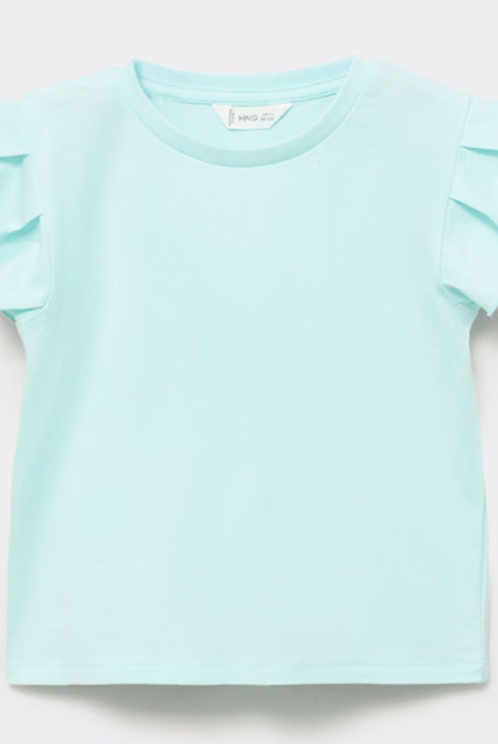 MANGO KIDS - Polera Manga Volante Bebé Niña Mango Kids