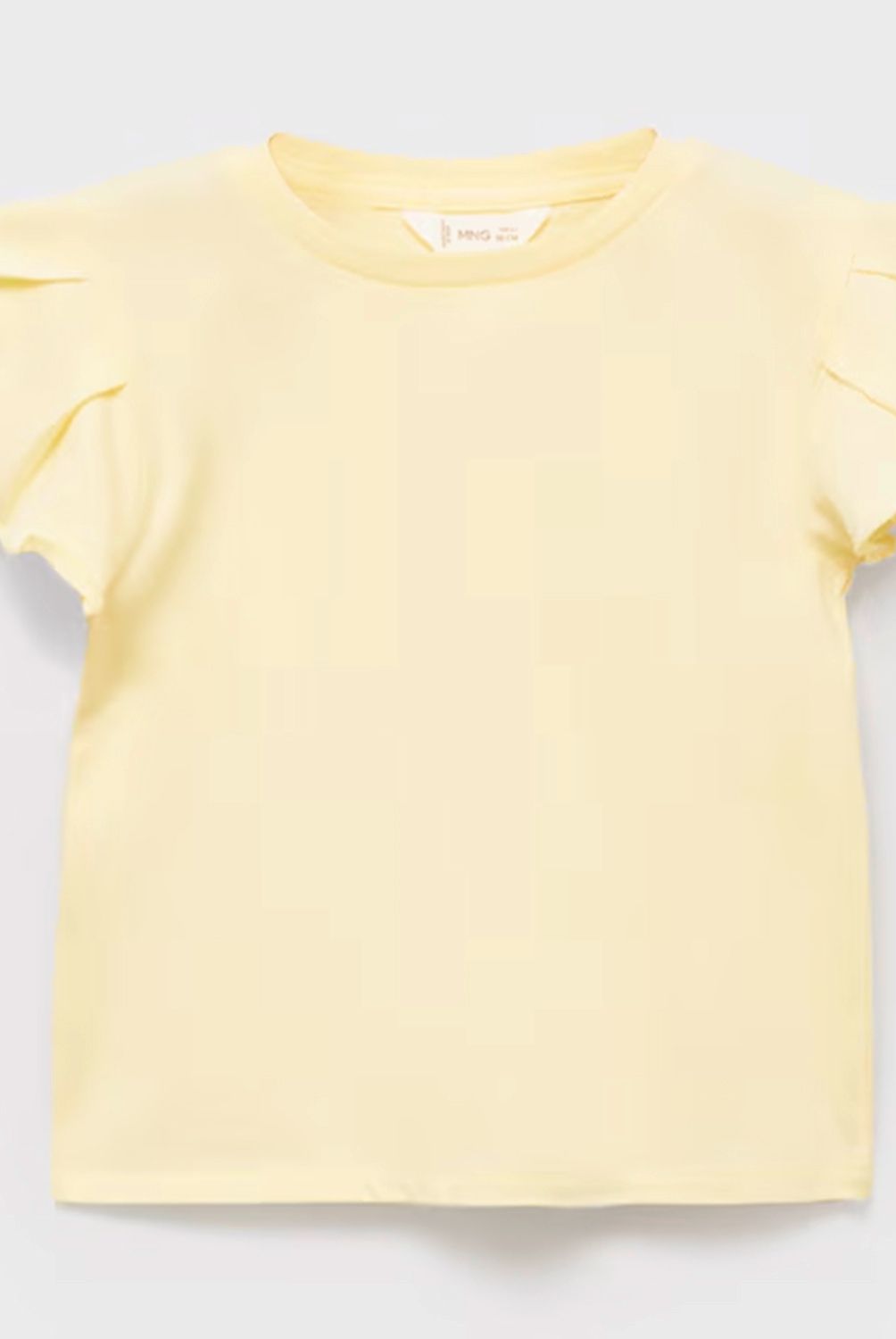MANGO KIDS - Polera Manga Volante Bebé Niña Mango Kids
