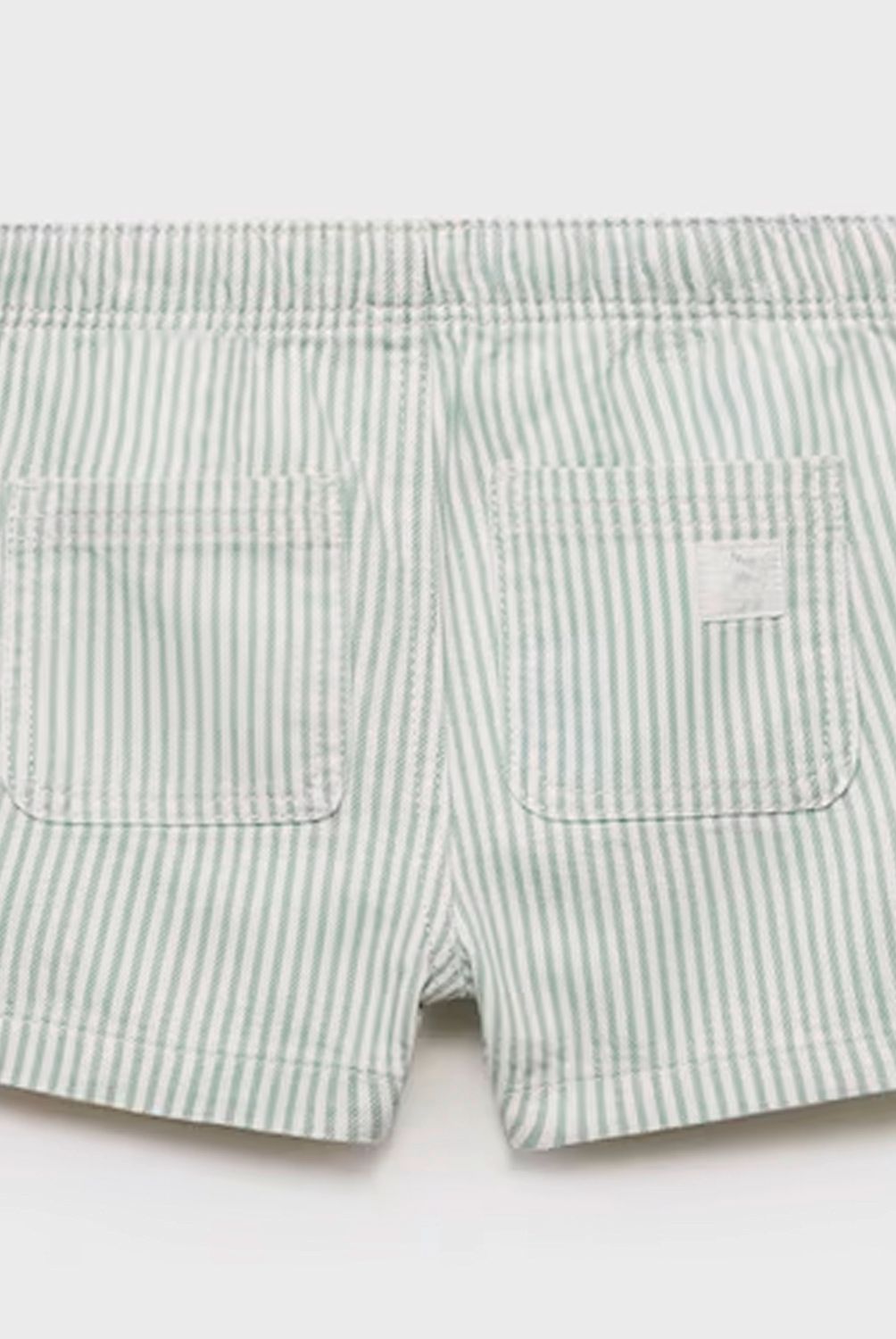 MANGO KIDS - Bermudas Rayas Cordón Bebé Niño Mango Kids