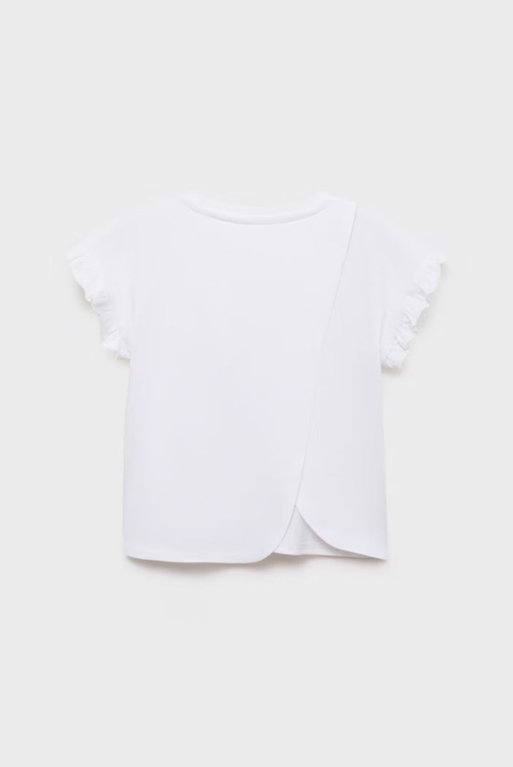 MANGO KIDS - Polera Estampada Volantes Bebé Niña Mango Kids