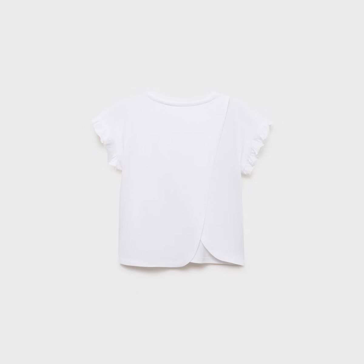 MANGO KIDS - Polera Estampada Volantes Bebé Niña Mango Kids