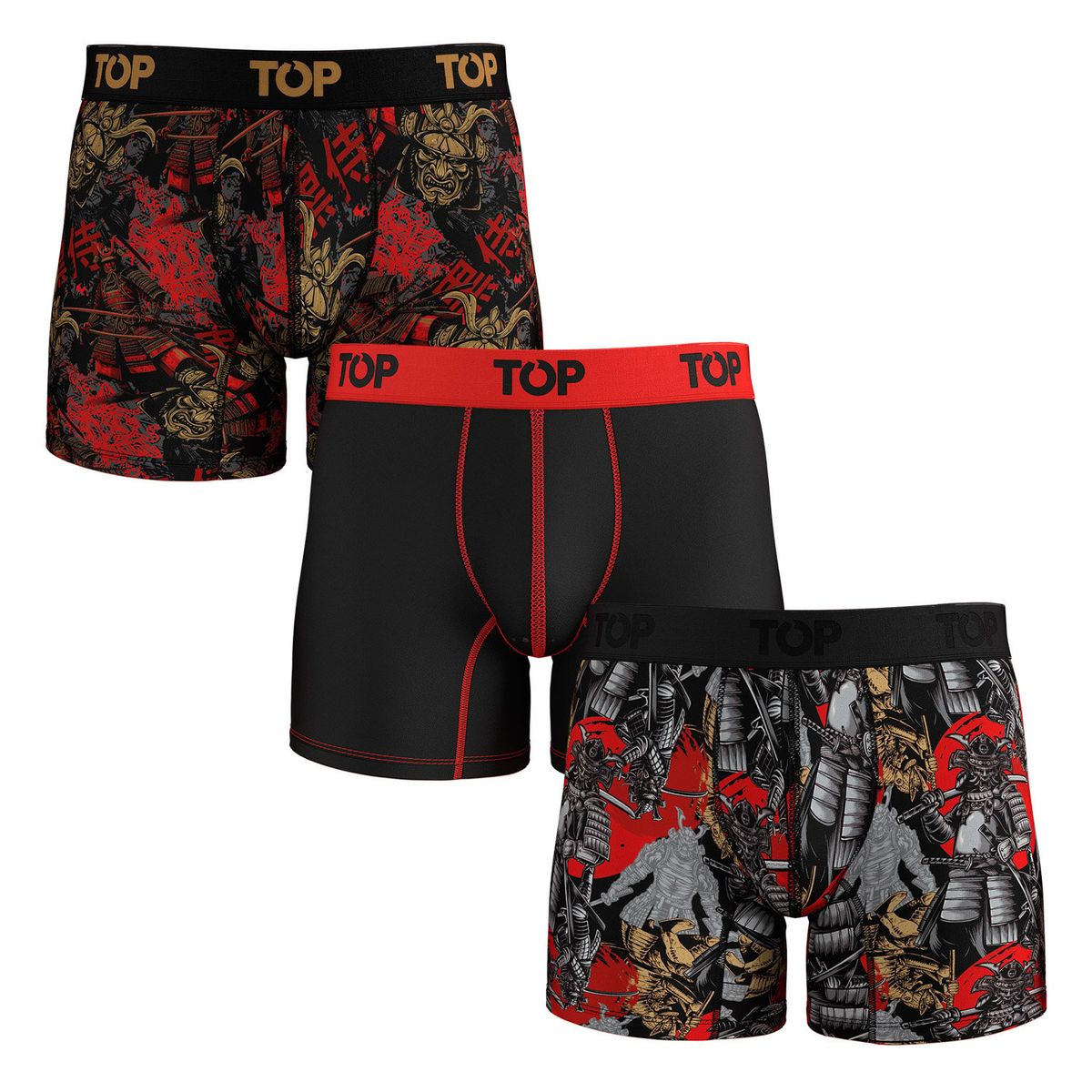 TOP - Pack De 3 Boxer Algodón Hombre Top