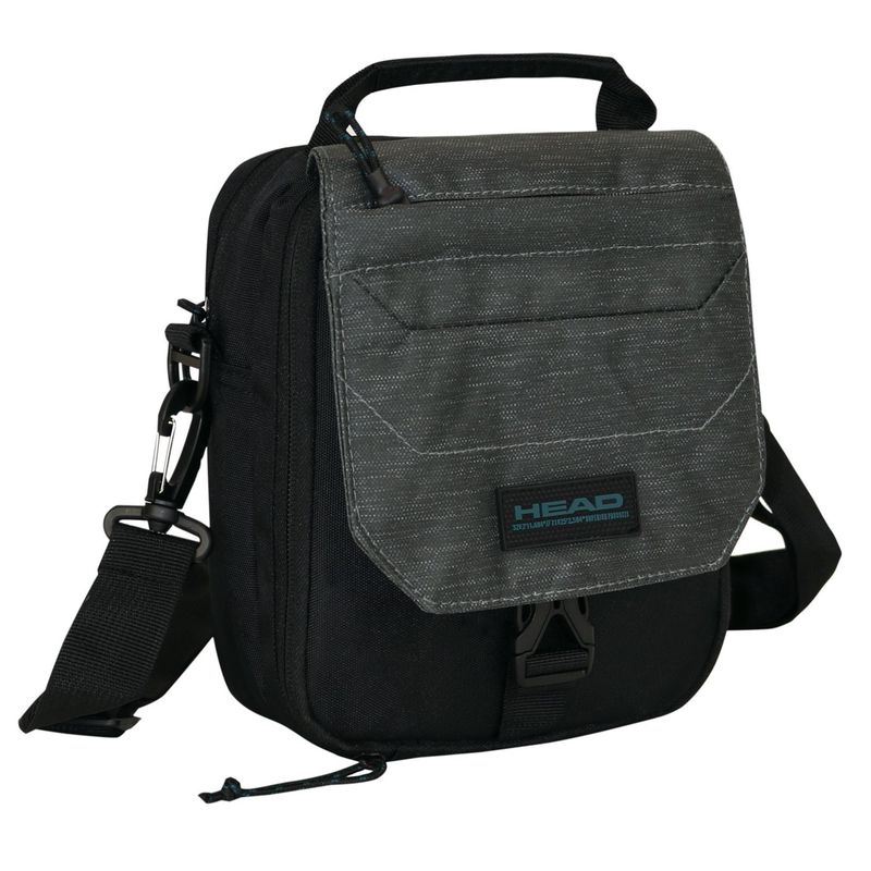 HEAD - Bolso Boxing Melange Reverse Gris Oscuro Head