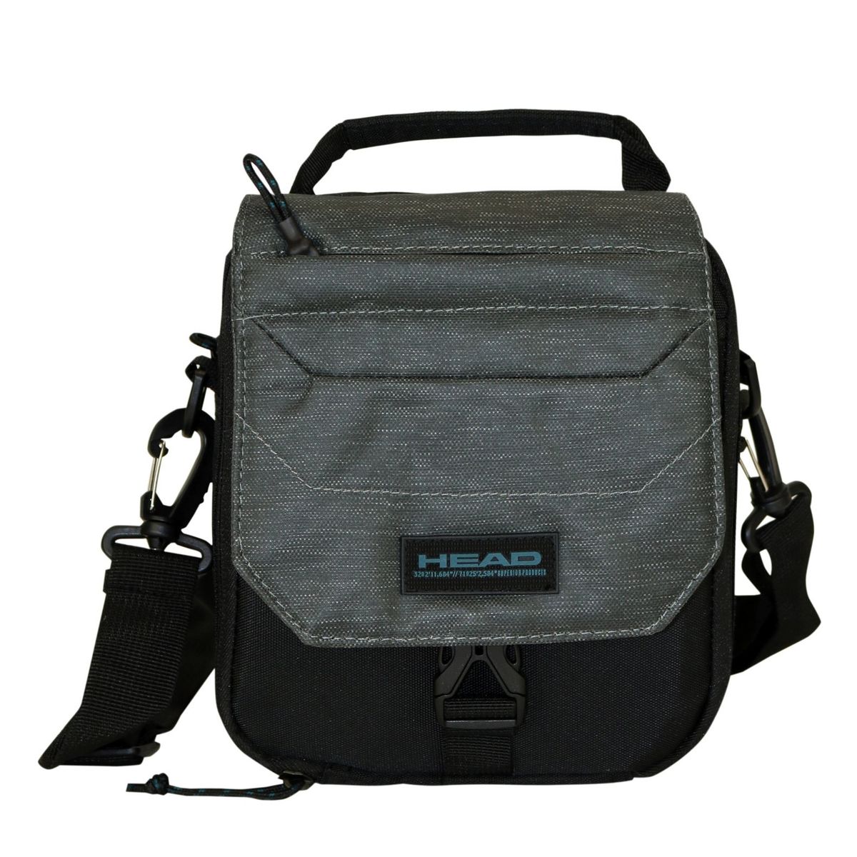 HEAD - Bolso Boxing Melange Reverse Gris Oscuro Head