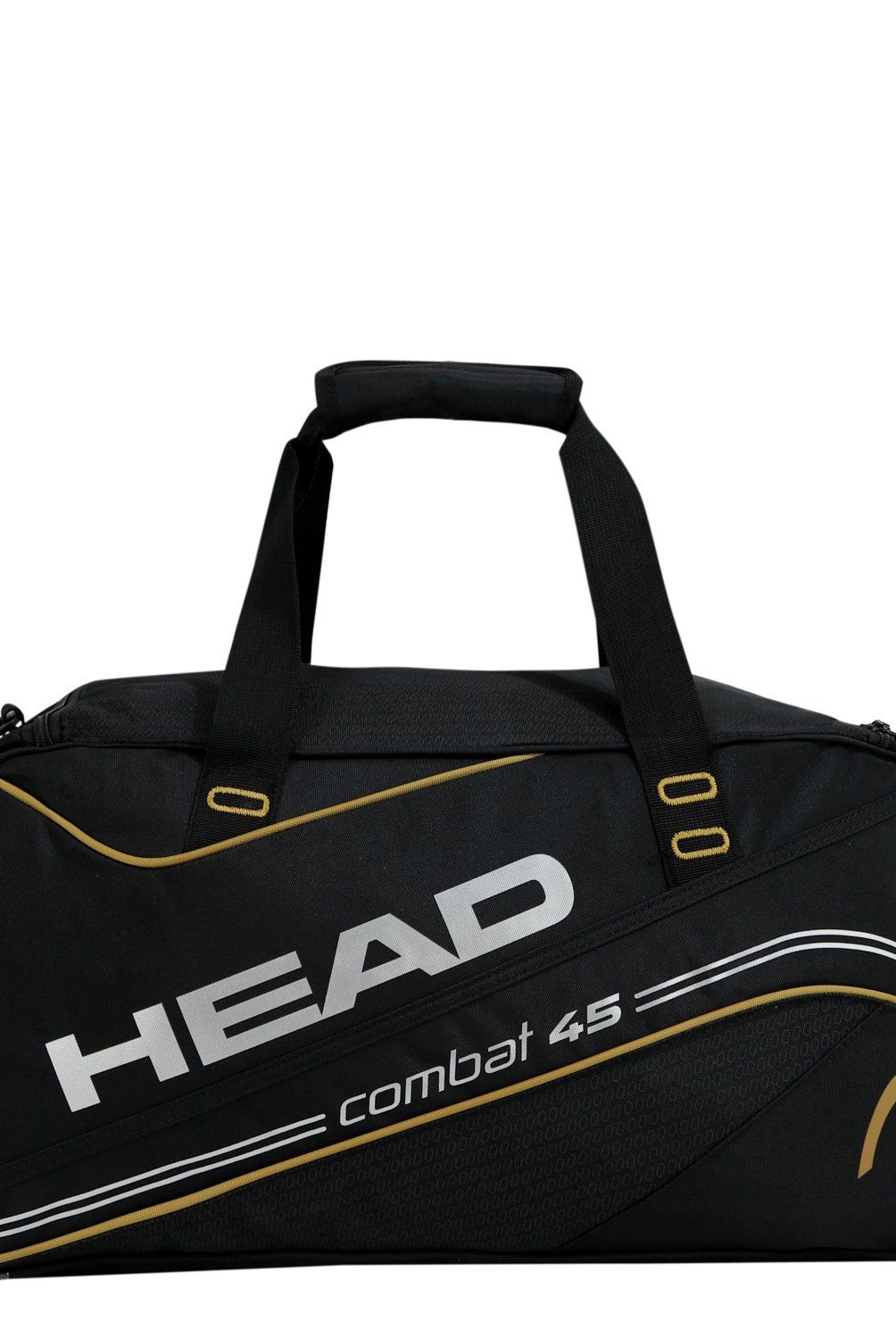 HEAD - Bolso De Viaje Combat 45 Negro Mostaza Head