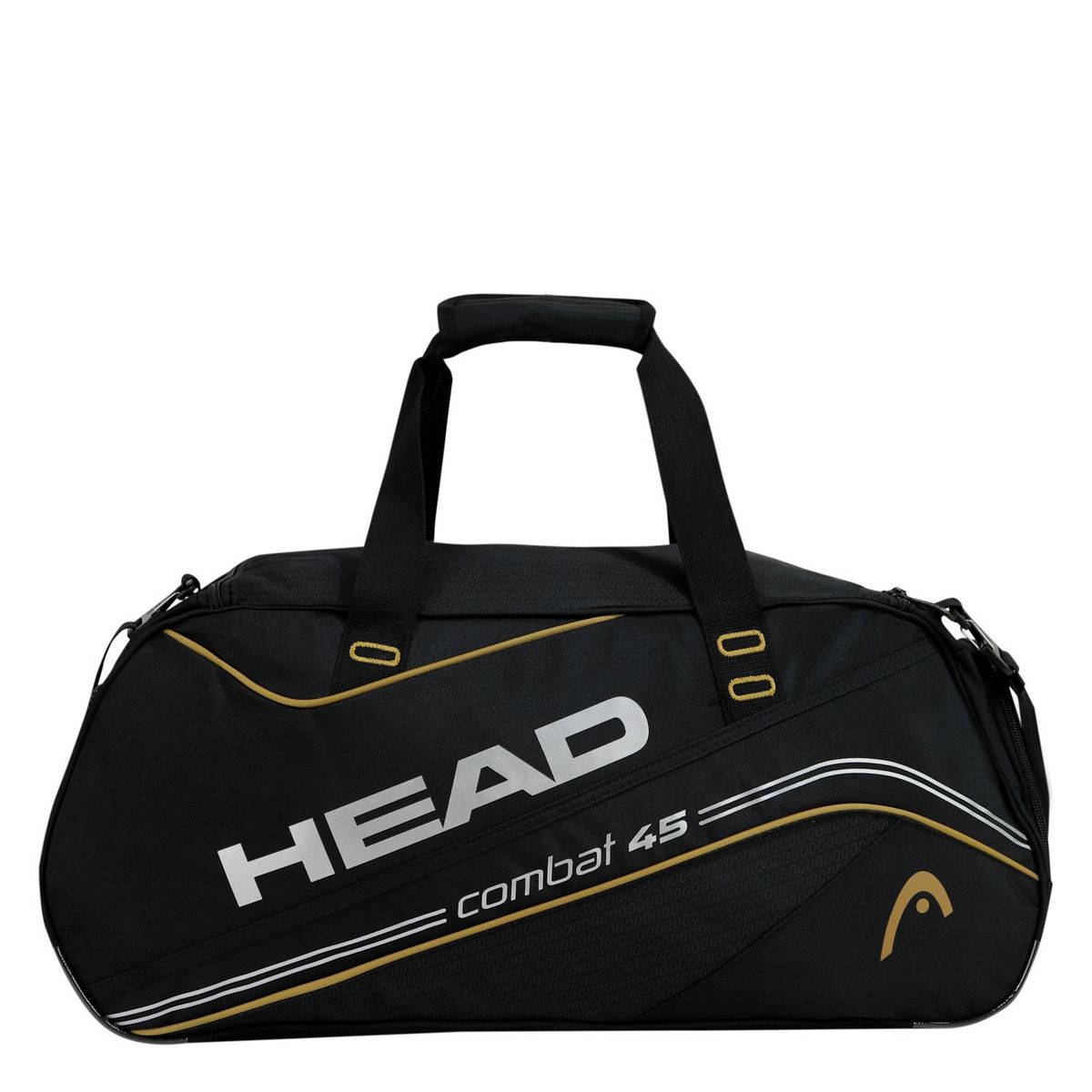 HEAD - Bolso De Viaje Combat 45 Negro Mostaza Head
