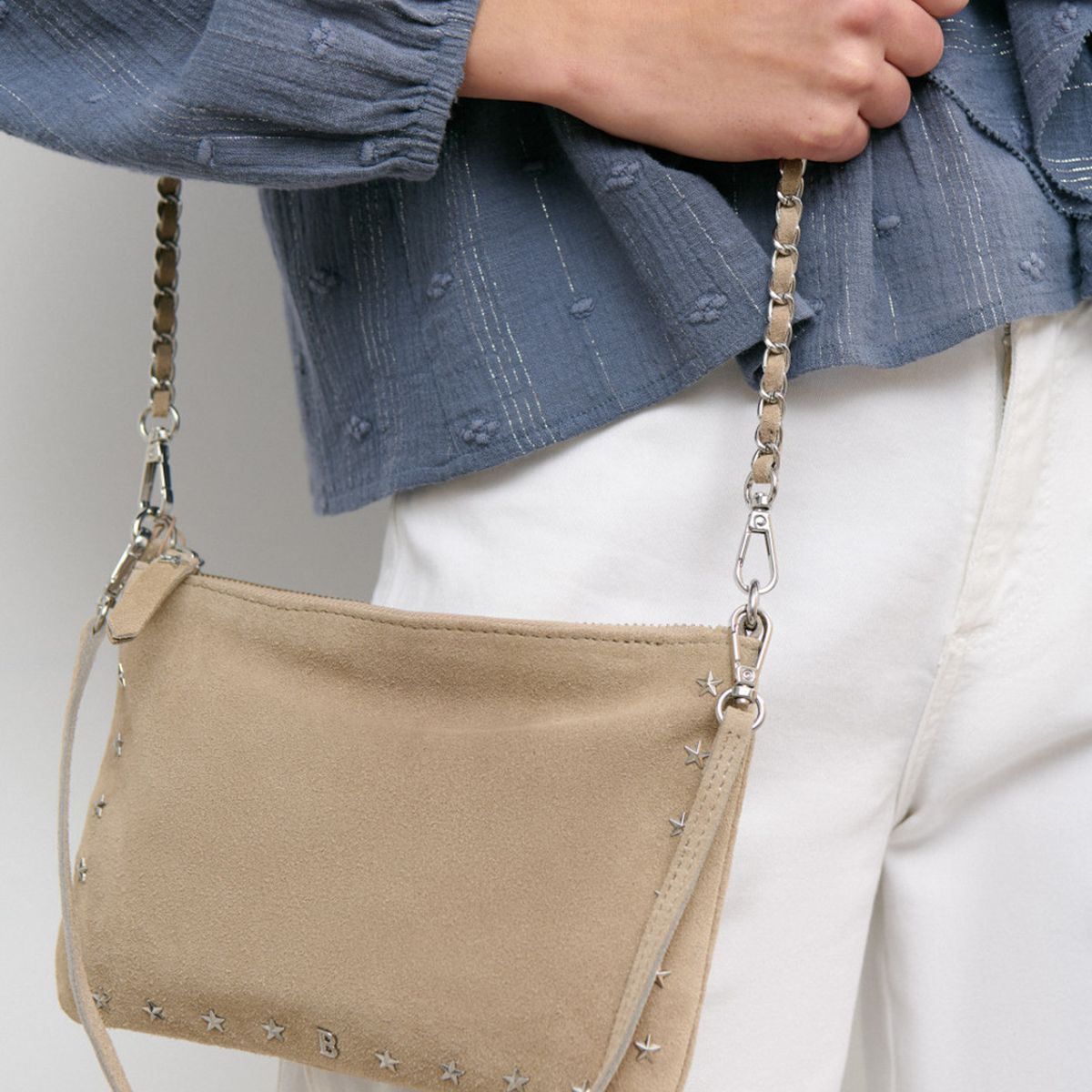 BROWNIE - Cartera Bandolera Estrellas Mujer Brownie