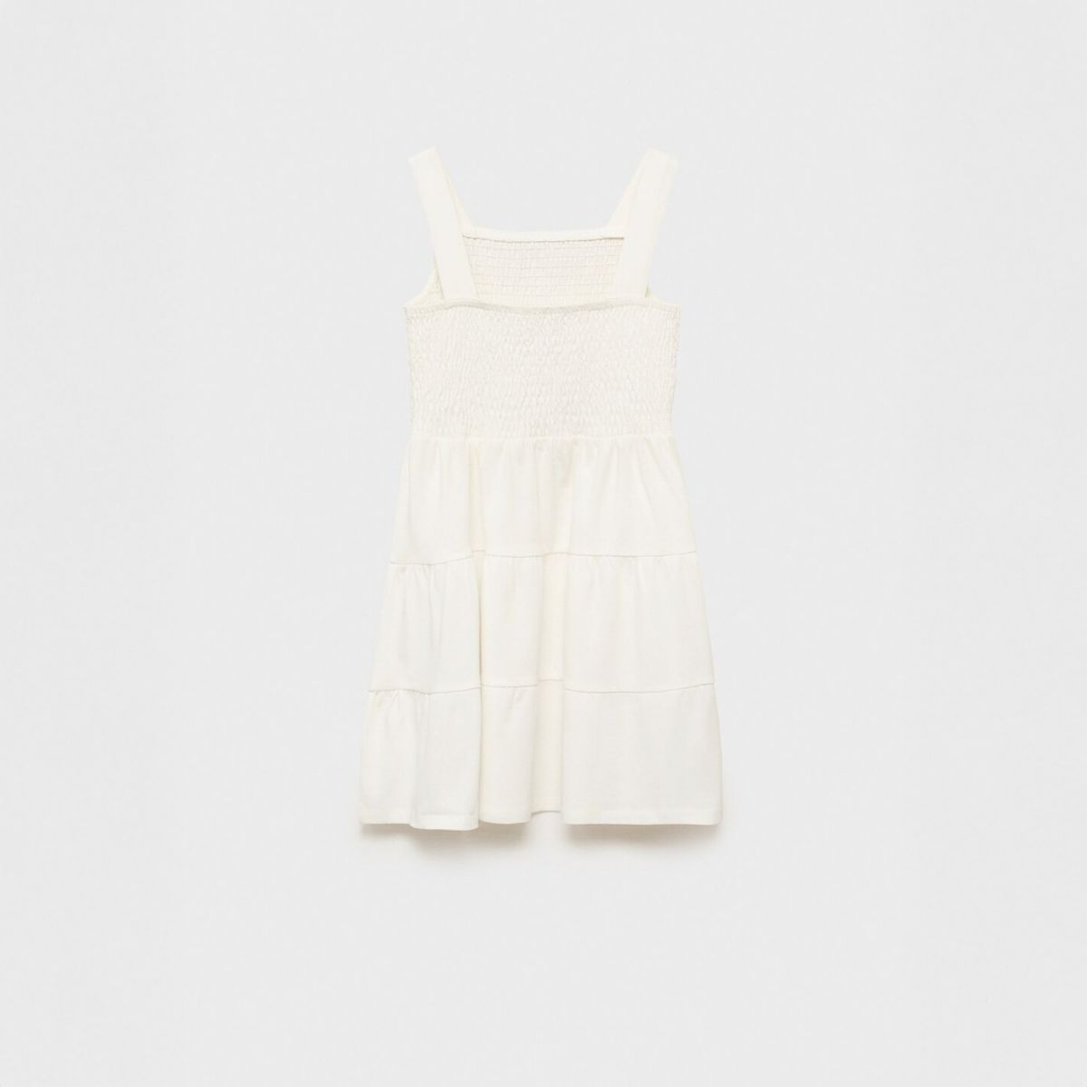 MANGO KIDS - Vestido Nido Abeja Algodón Niña Mango Kids