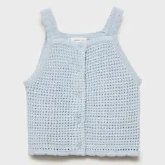 MANGO KIDS - Top Punto Botones Niña