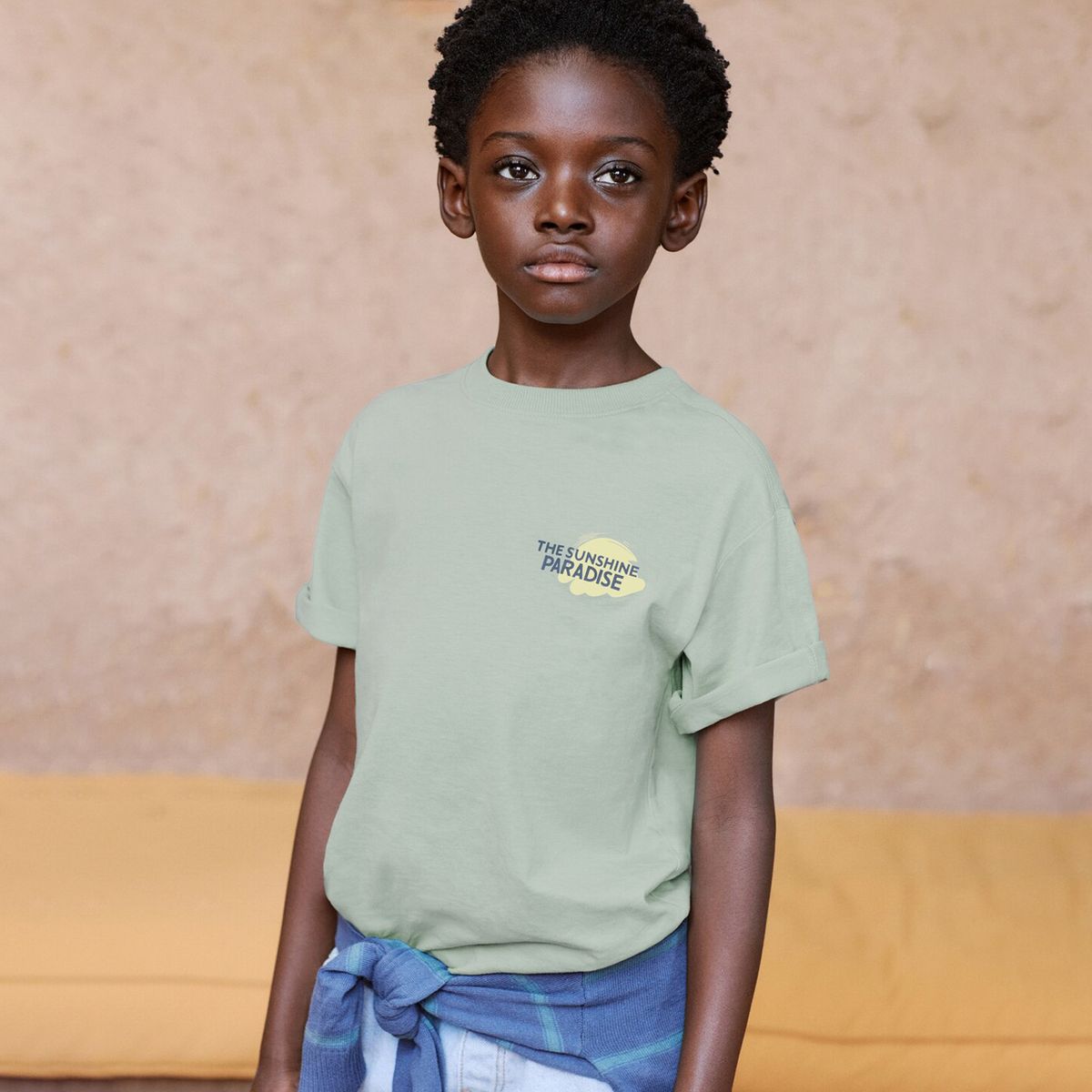 MANGO KIDS - Polera Estampada Algodón Niño Mango Kids