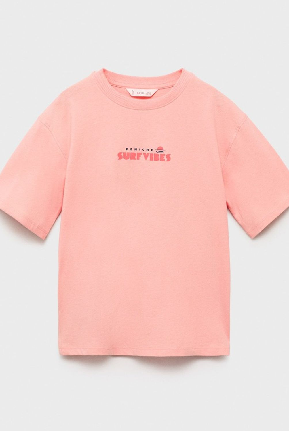 MANGO KIDS - Polera Estampada Surf Niño Mango Kids
