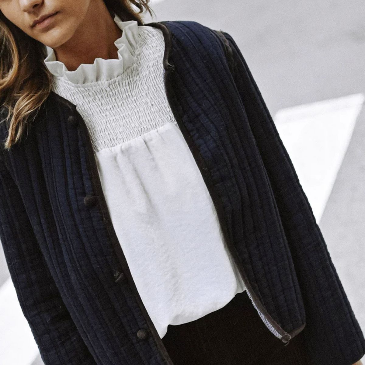 BAYMO - Chaqueta Botones Mujer Baymo