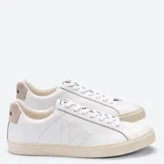 VEJA - Esplar Zapatilla Urbana Mujer Cuero Blanco