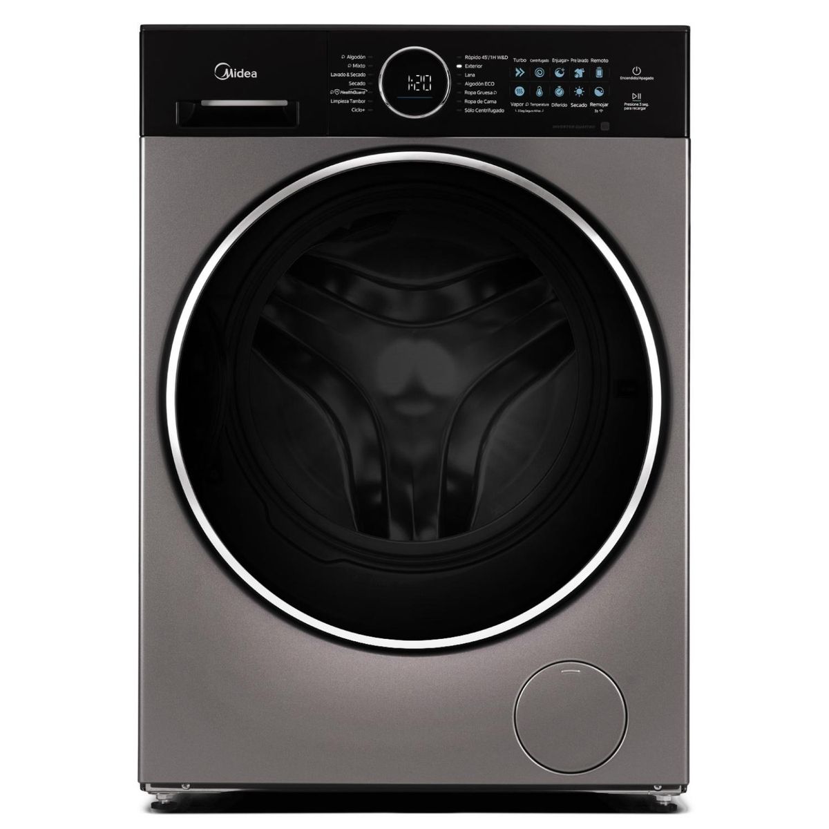 MIDEA - Lavadora-Secadora 12/10Kg  Perfect Fit  MF210D120WB/T Midea
