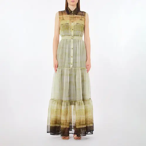 LIUJO - Vestido Largo Estampado Mujer