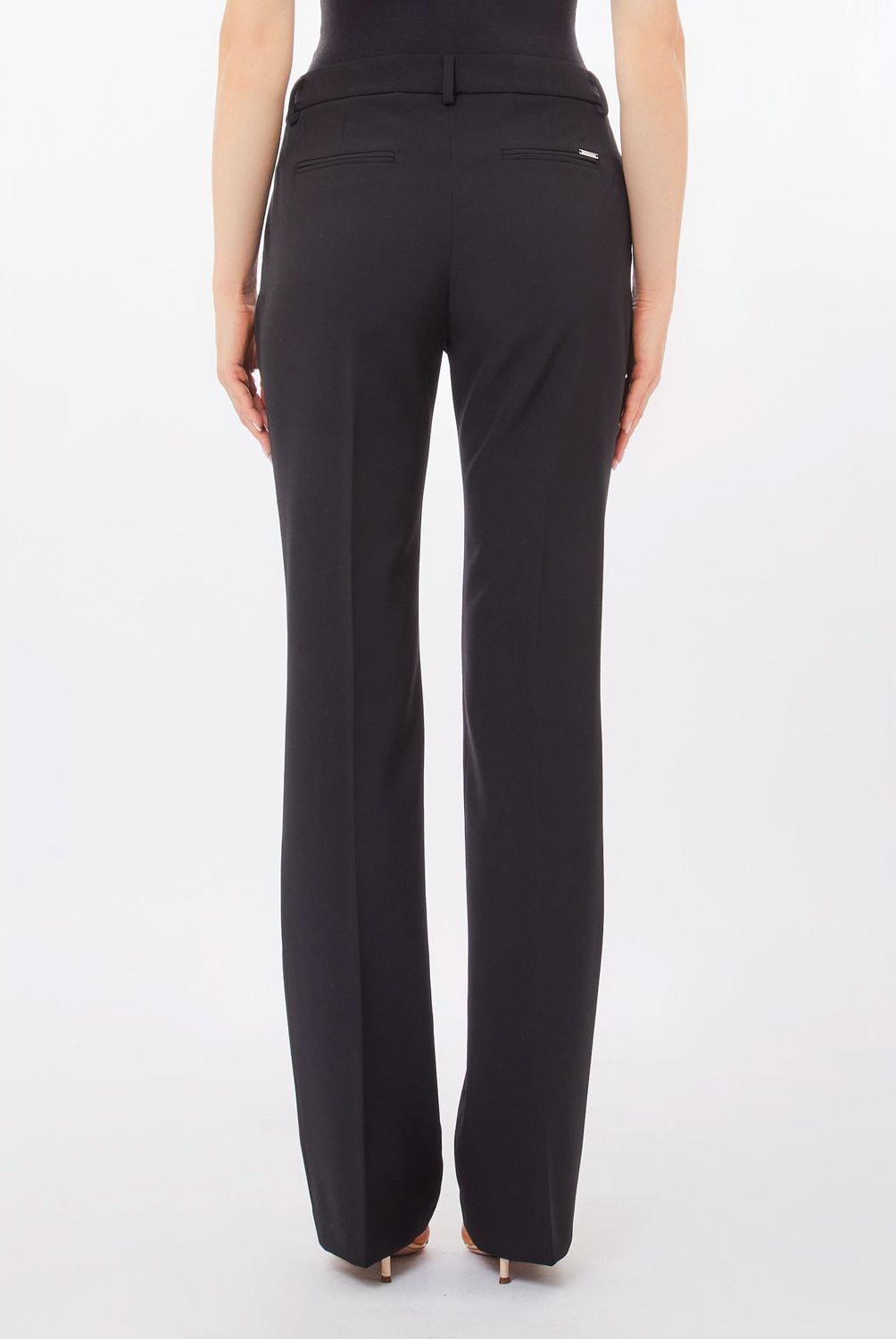 LIUJO - Pantalón Recto Tachas Mujer Liujo