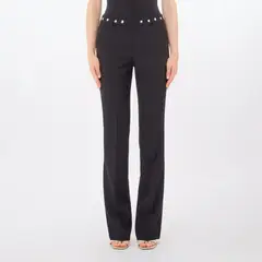LIUJO - Pantalón Recto Tachas Mujer