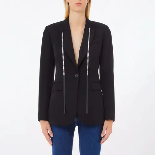 LIUJO - Blazer Detalle Brillos Mujer