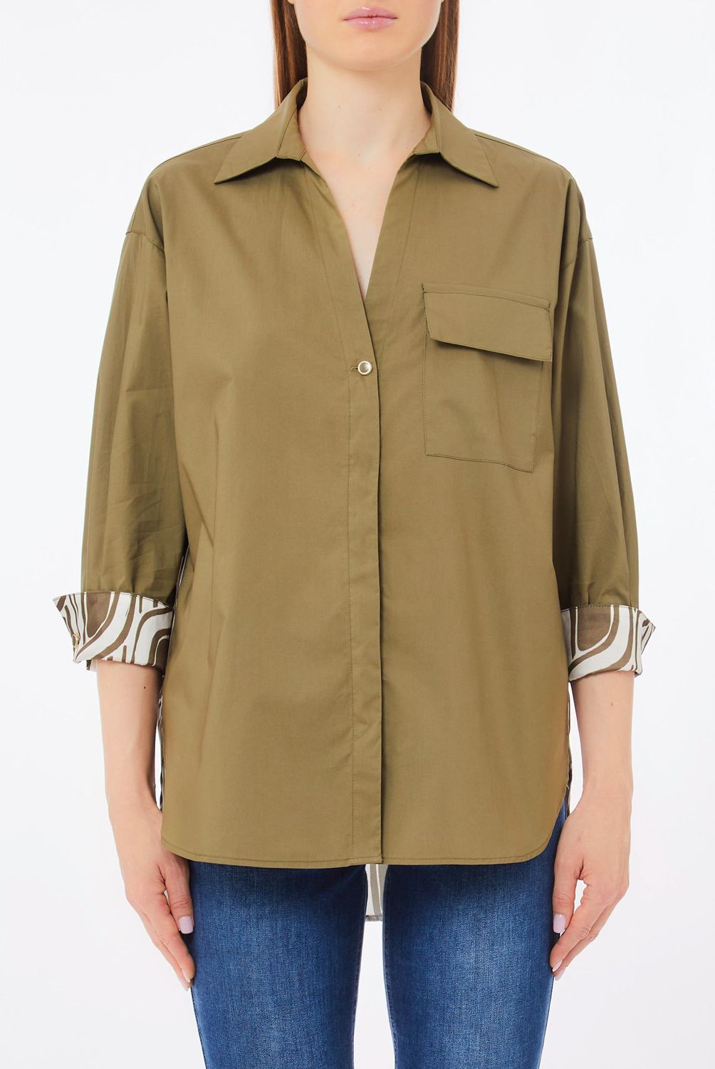 LIUJO - Blusa 100% Algodón Mujer Liujo