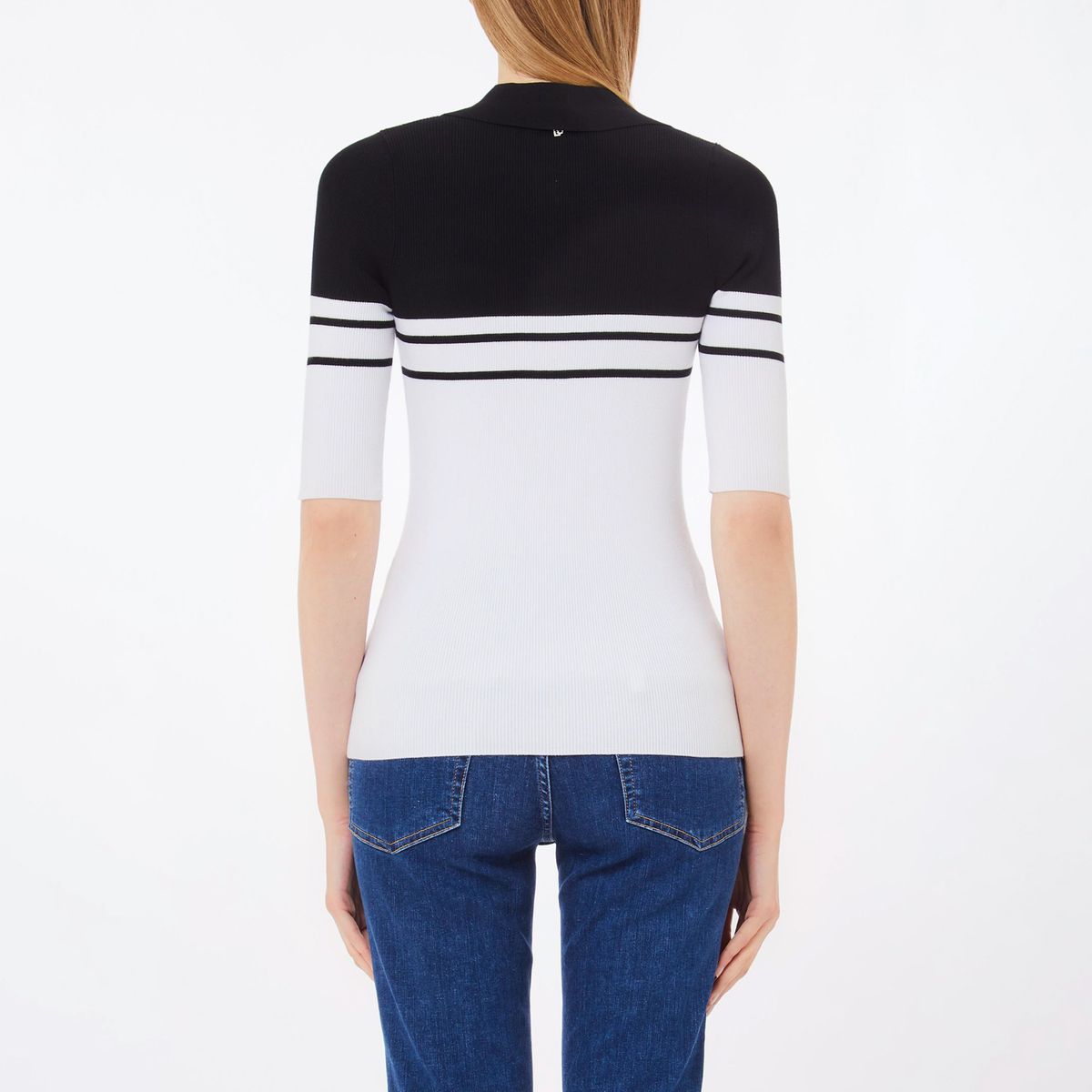 LIUJO - Polera Cuello Polo Mujer Liujo