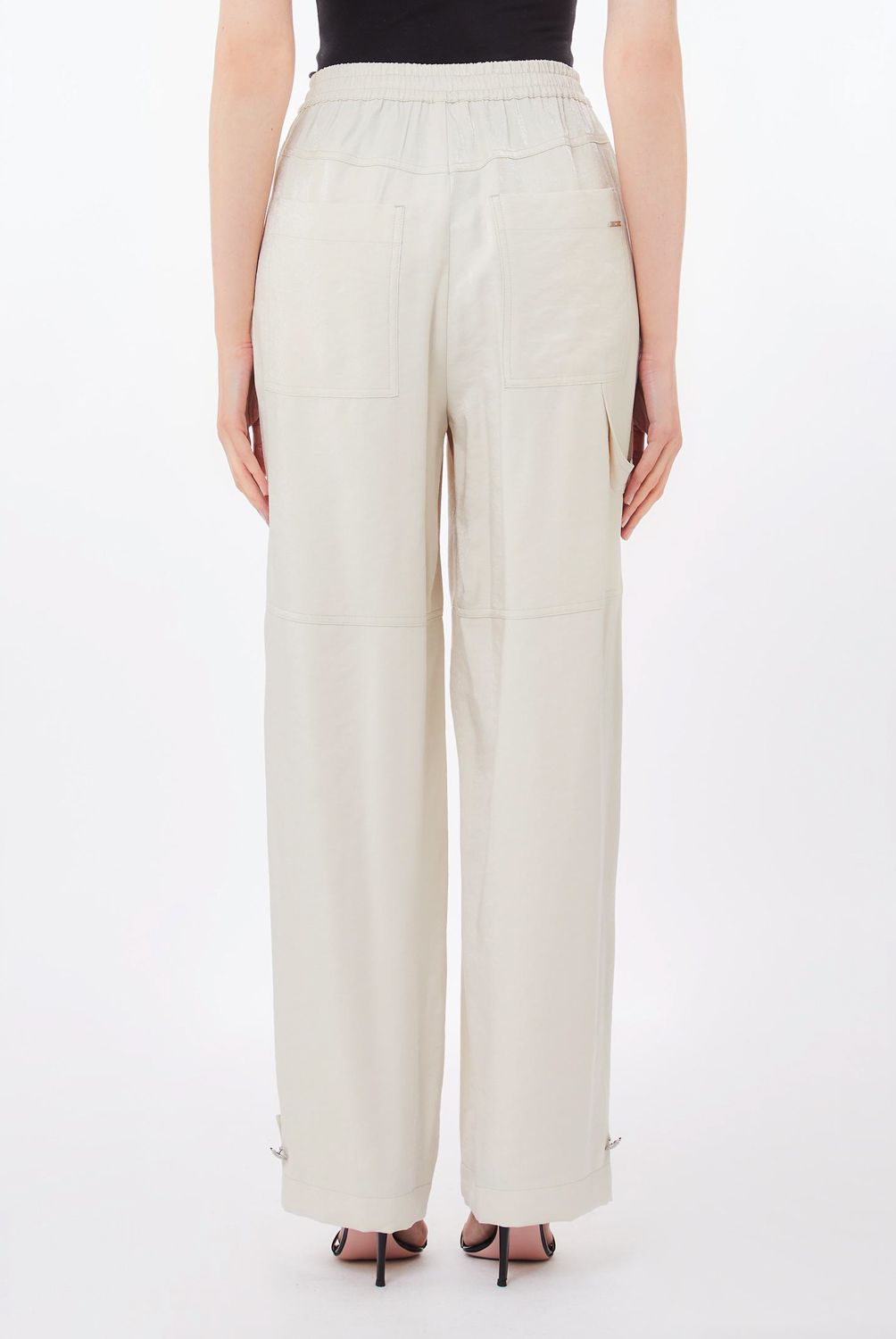 LIUJO - Pantalón Ancho Mujer Liujo