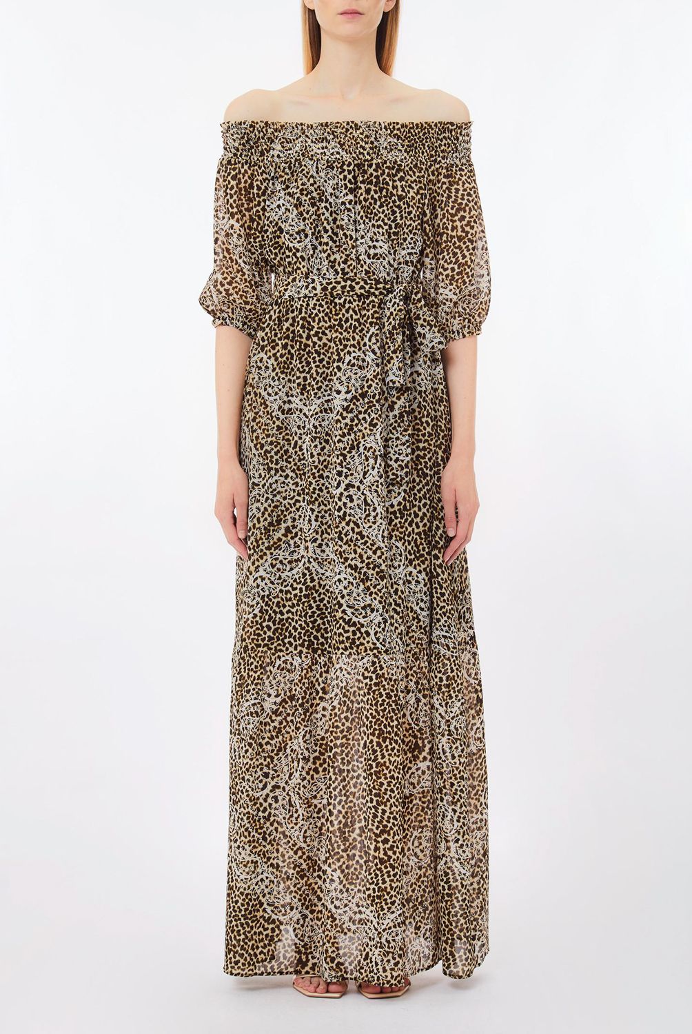 LIUJO - Vestido Largo Estampado Mujer Liujo