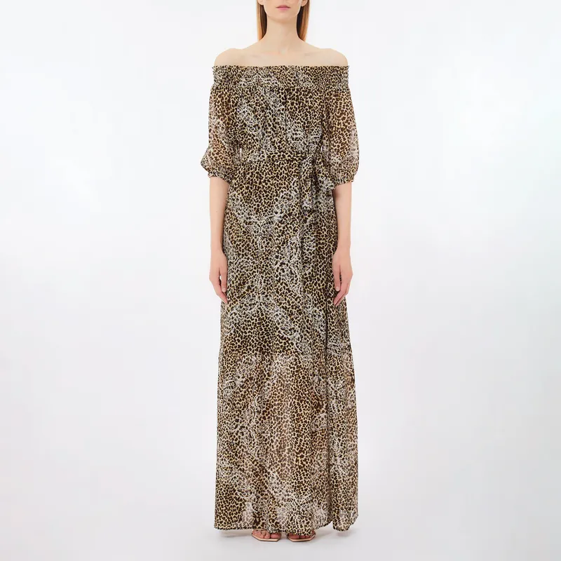 LIUJO - Vestido Largo Estampado Mujer Liujo