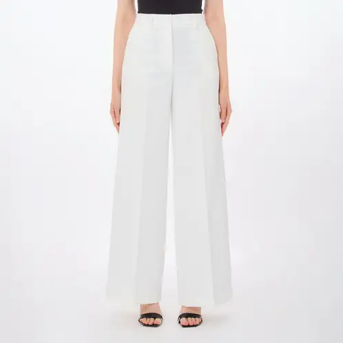 LIUJO - Pantalón Recto Tiro Medio Mujer