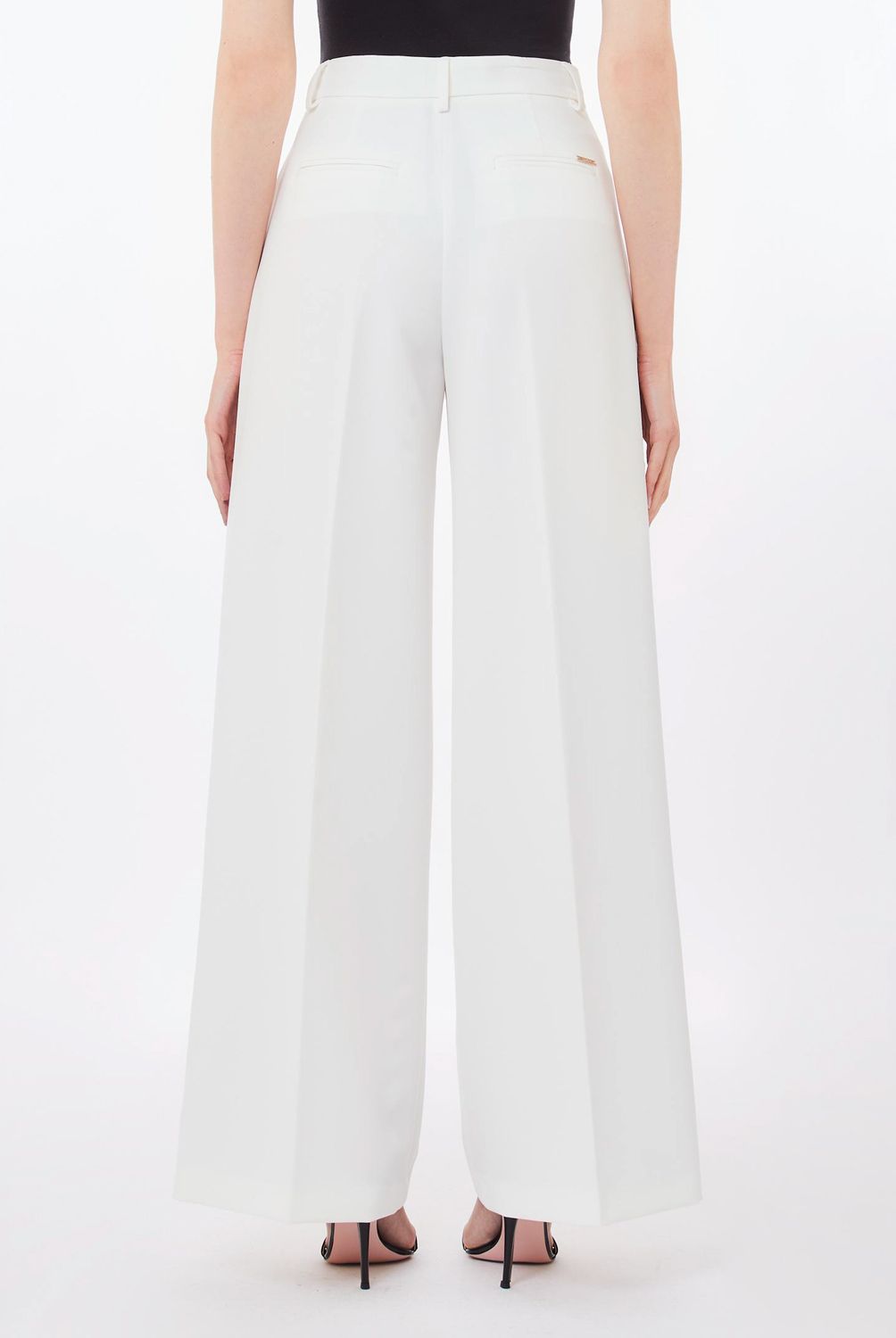 LIUJO - Pantalón Recto Tiro Medio Mujer Liujo