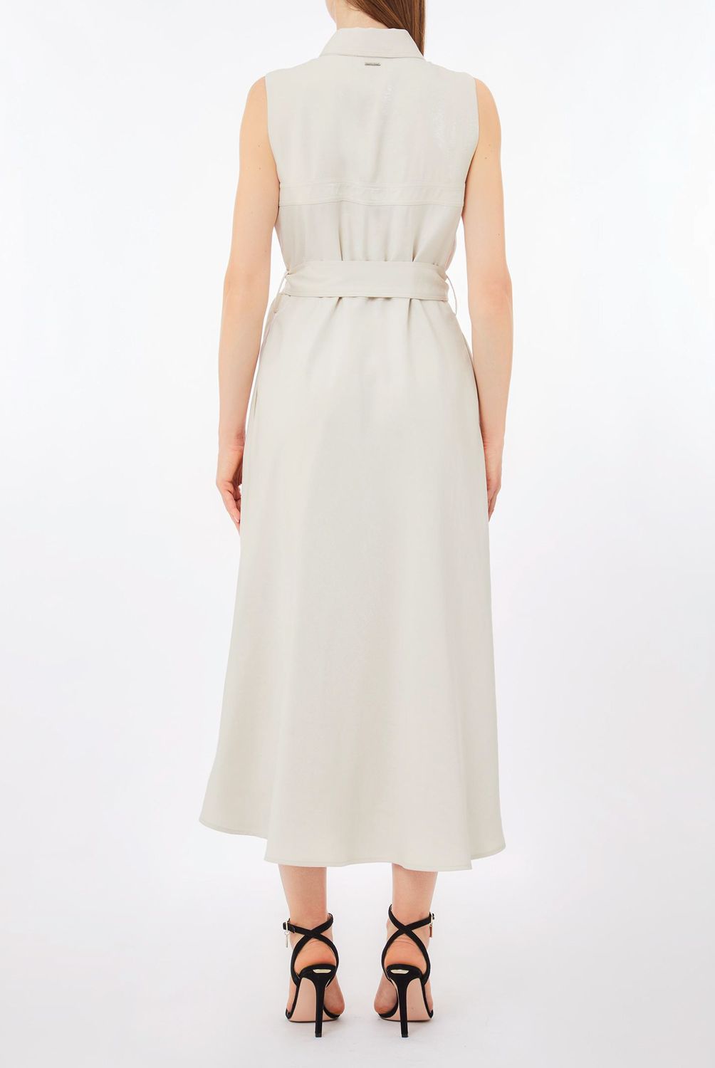 LIUJO - Vestido Largo Con Botones Mujer Liujo